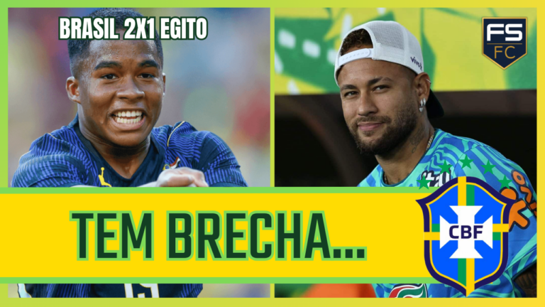 ENDRICK TITULAR JÁ? QUEM APROVEITOU A CHANCE CONTRA O EGITO