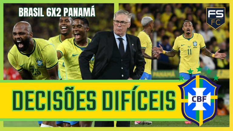 Brasil 6×2 Panamá: O Placar Mente