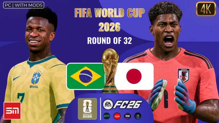 Brasil x Japão: a Simulação Bateu com o Jogo Real — Copa do Mundo 2026